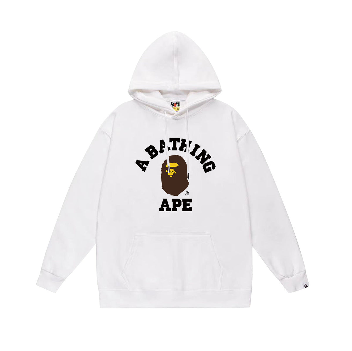 BAPE Classic College Logo Pullover Hoodie