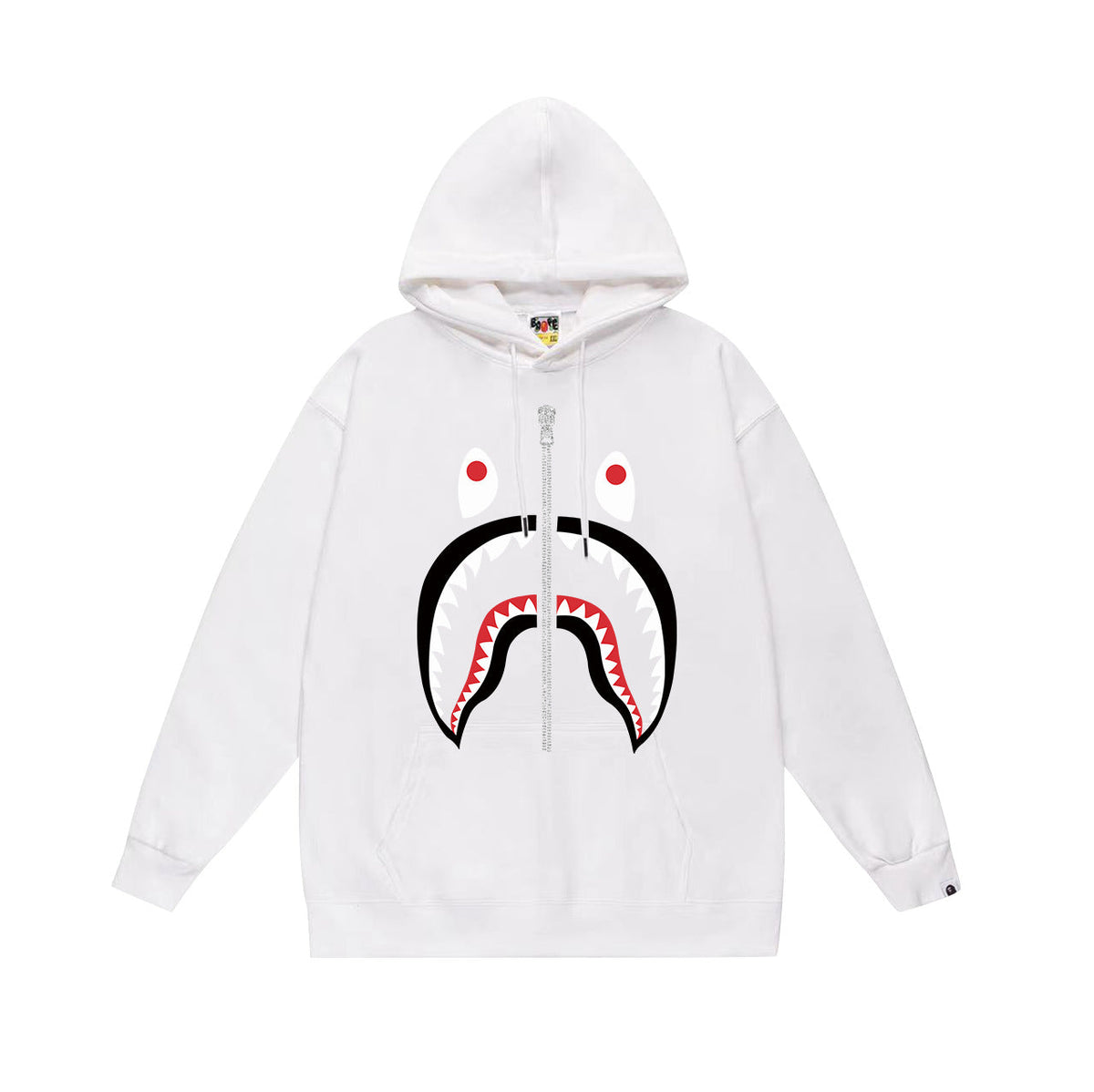 BAPE Shark Face Graphic Pullover Hoodie