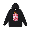 BAPE Baby Milo Pink Camo APE Head Pullover Hoodie